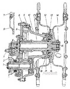 Направляющее колесо и натяжной механизм к ГАЗ-34036-П(37-П),ГАЗ-34039 для Дополнение к ГАЗ-3403